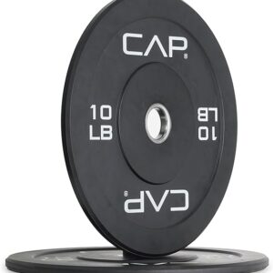 CAP Barbell Rubber Olympic Bumper Plate with different features and price