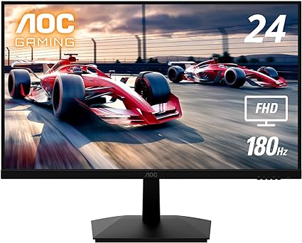 Buy the AOC 24G15N 24" 180Hz 1ms Gaming Monitor - Full HD at Best Price
