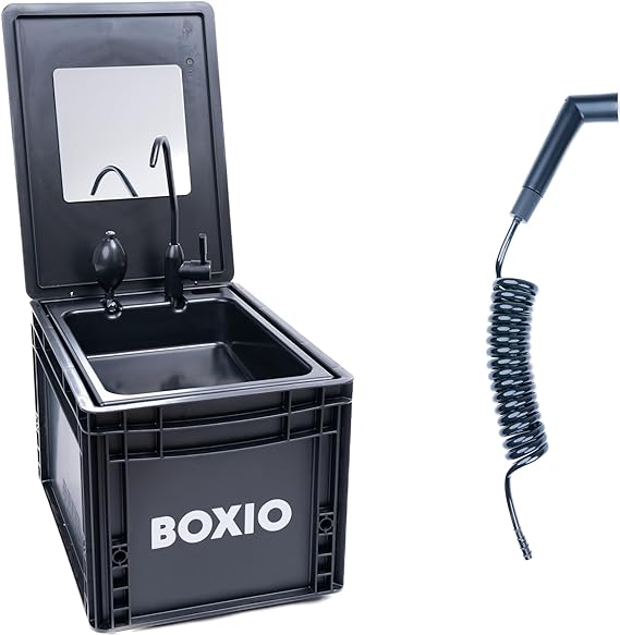 Buy the BOXIO - Wash Portable Sink - Convenient Camping Sink Solution at Best Price