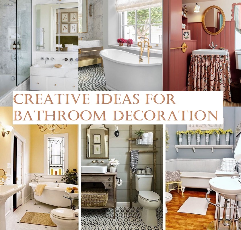 Creative Ideas for Bathroom Decoration