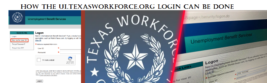 How the ui.texasworkforce.org login can be done