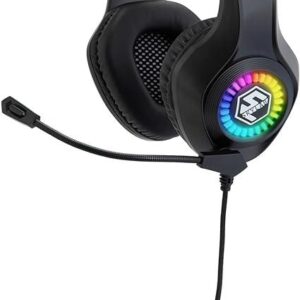 Black Egghead Skylab Ergonomic Noise Cancelling Gaming and Multimedia Headset with Mic