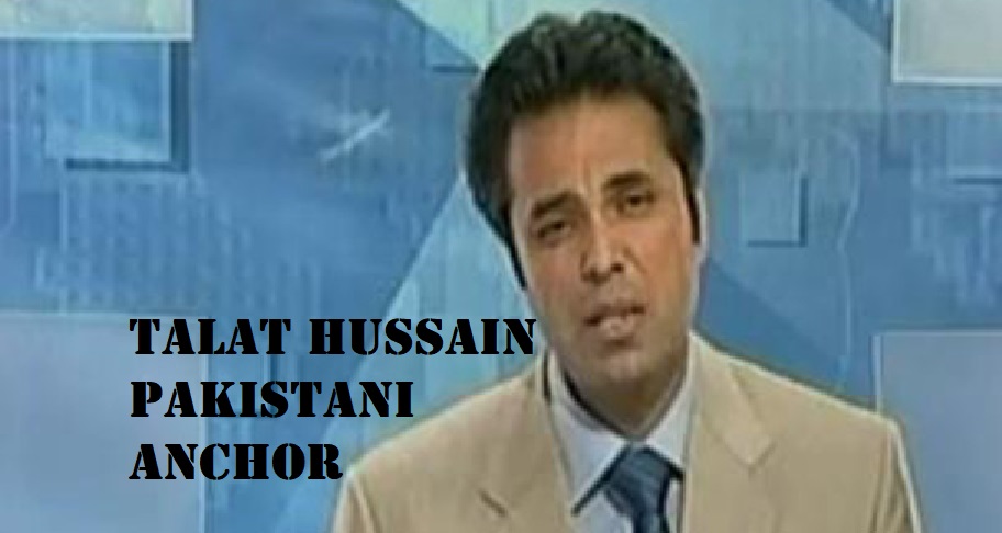 Talat Hussain Pakistani Anchor