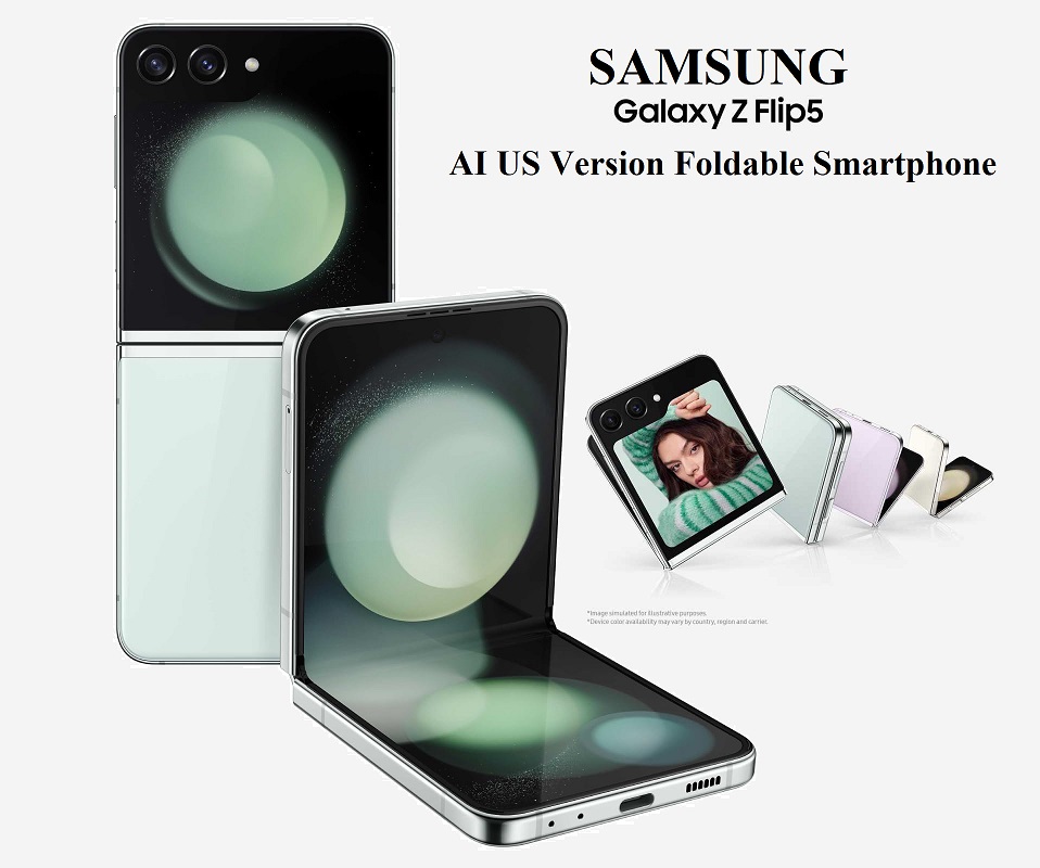 SAMSUNG Galaxy Z Flip5 AI US Version Foldable Smartphone