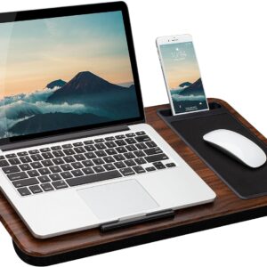 LAPGEAR Home Office Lap Desk with Device Ledge