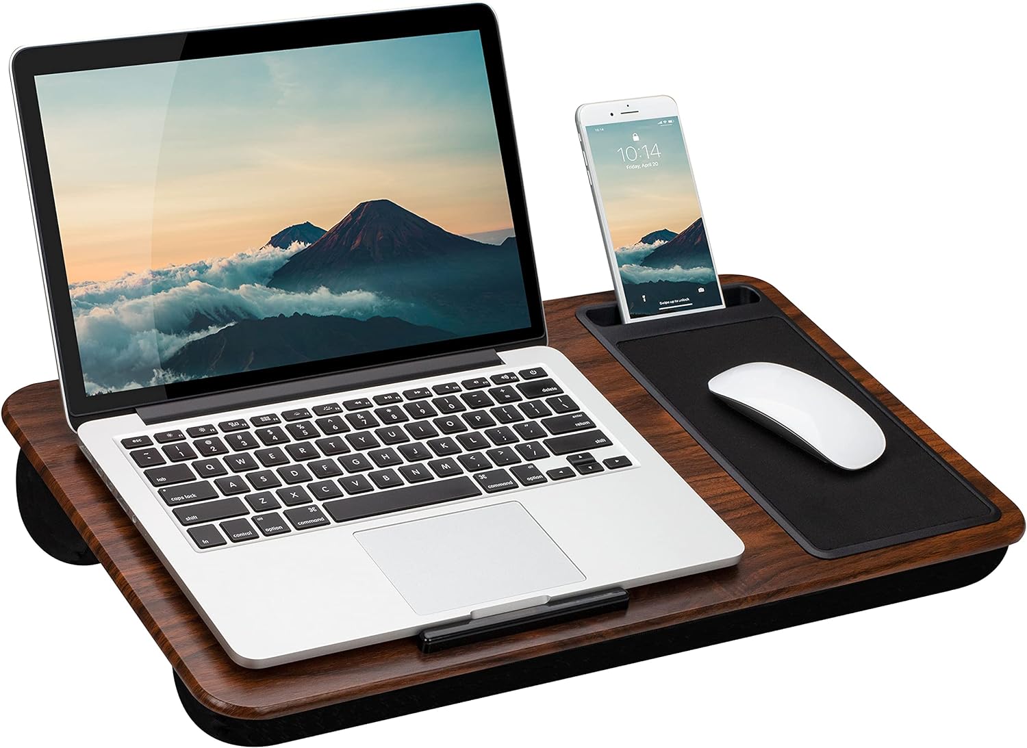 LAPGEAR Home Office Lap Desk with Device Ledge