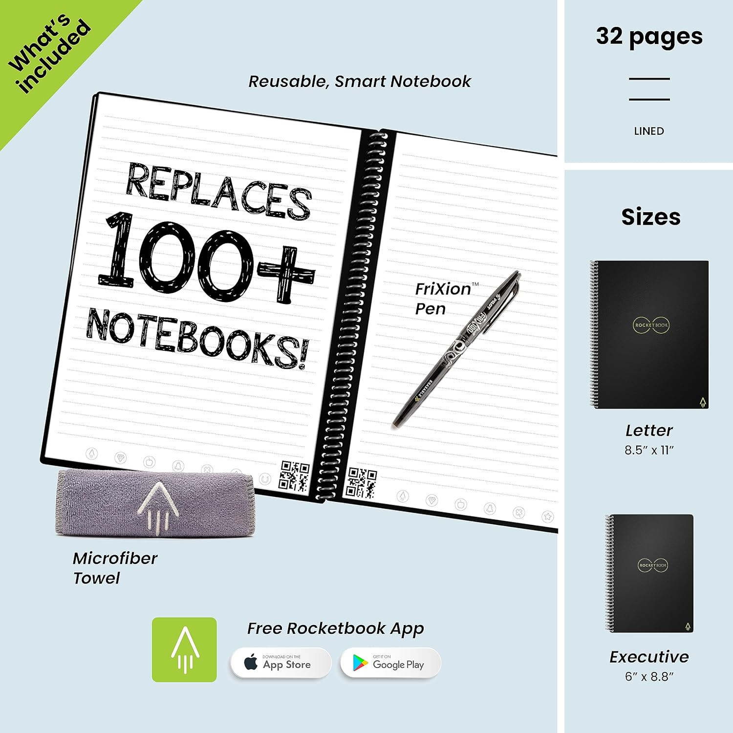 Rocketbook Core Reusable Smart Notebook-2