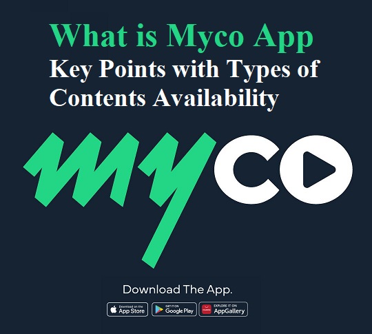 What is Myco App – Key Points with Types of Contents Availability