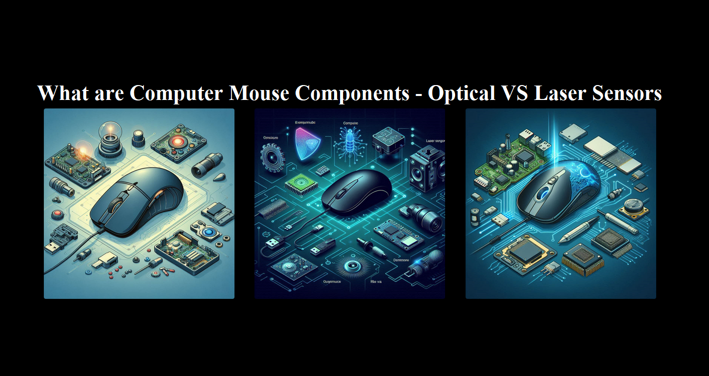 What are Computer Mouse Components - Optical VS Laser Sensors